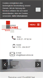 Mobile Screenshot of fliesen-ehme.de